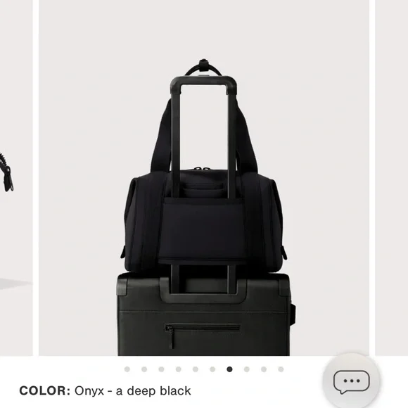 Dagne Dover Black Travel Bag - Picture 9 of 9